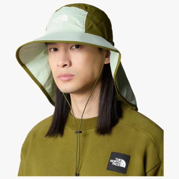 Шляпа TNF Horizon Mullet Brimmer (Мужской,Женский; L/XL; MistySage ForestOlive)